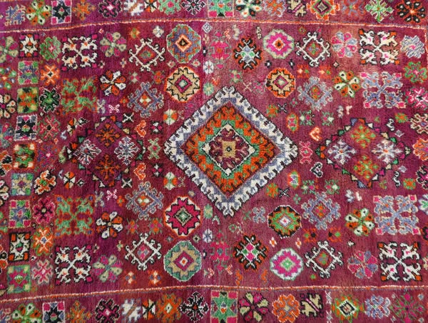 60%Off Moroccan vintage rug