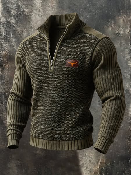 Rugged vintage Western style for men