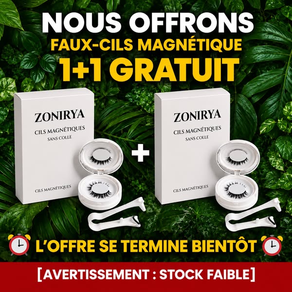 Faux cils magnétiques Zonirya™ sans colle