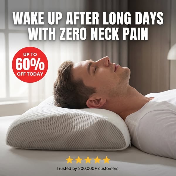 #1 Contour Pillow for Neck Relief