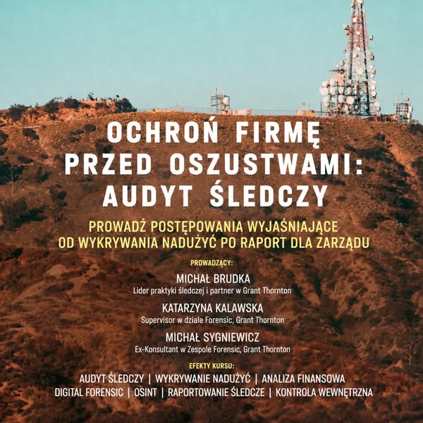 Opanuj audyt śledczy
