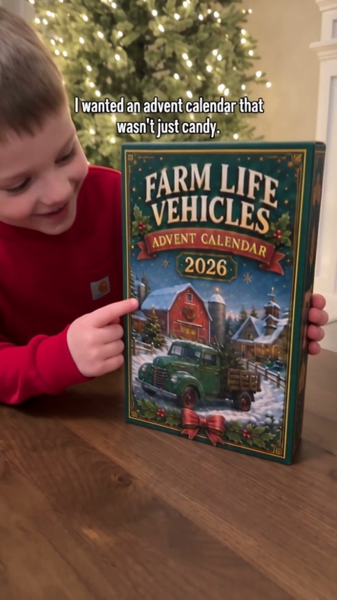 Farm Life Vehicles Advent Calendar 2026 – 24 Days of Farmyard Fun