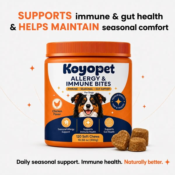 Koyopet Allergy & Immune Bites for Dogs