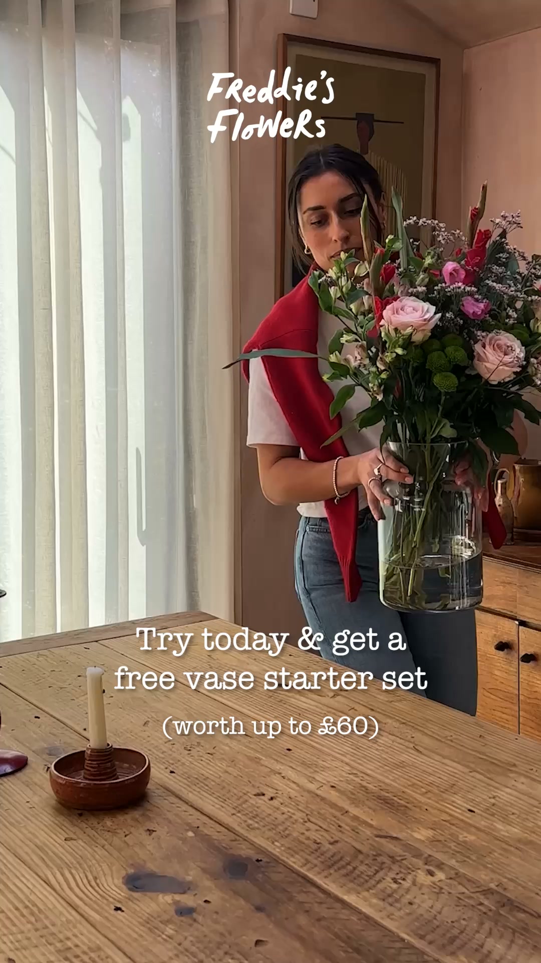 Claim FREE Vase Starter Set