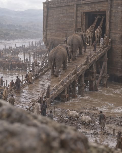 Most people believe Noah saved two of each creature from the flood...