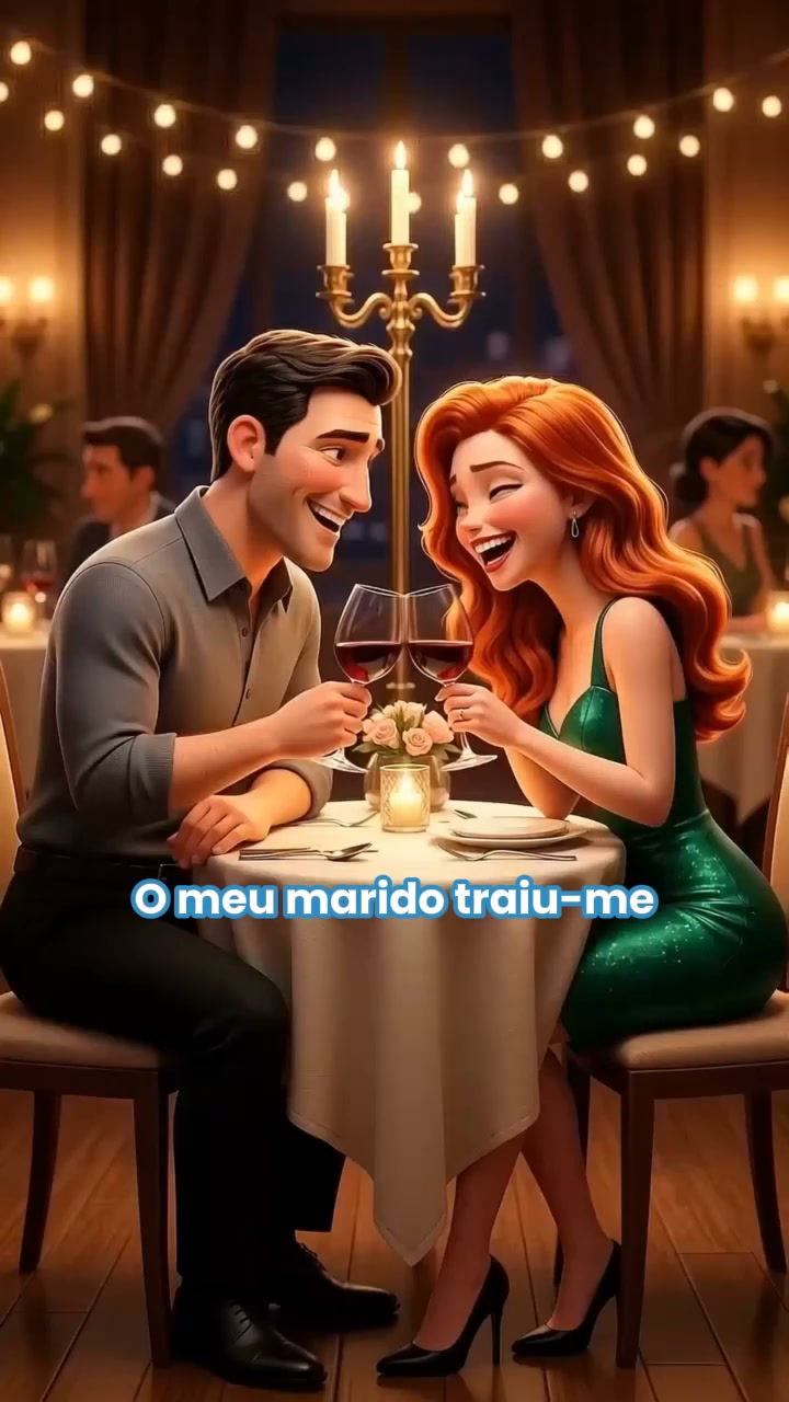 Ele culpou o meu rosto pela traição.