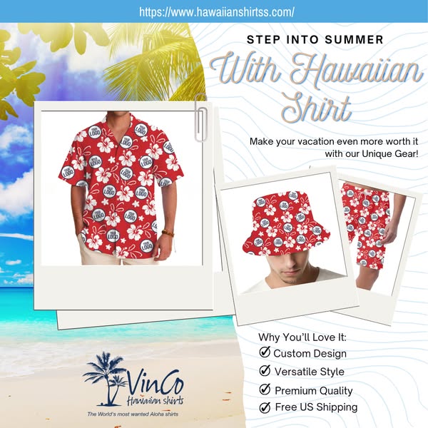 Step into Summer with Hawaiian Shirts!