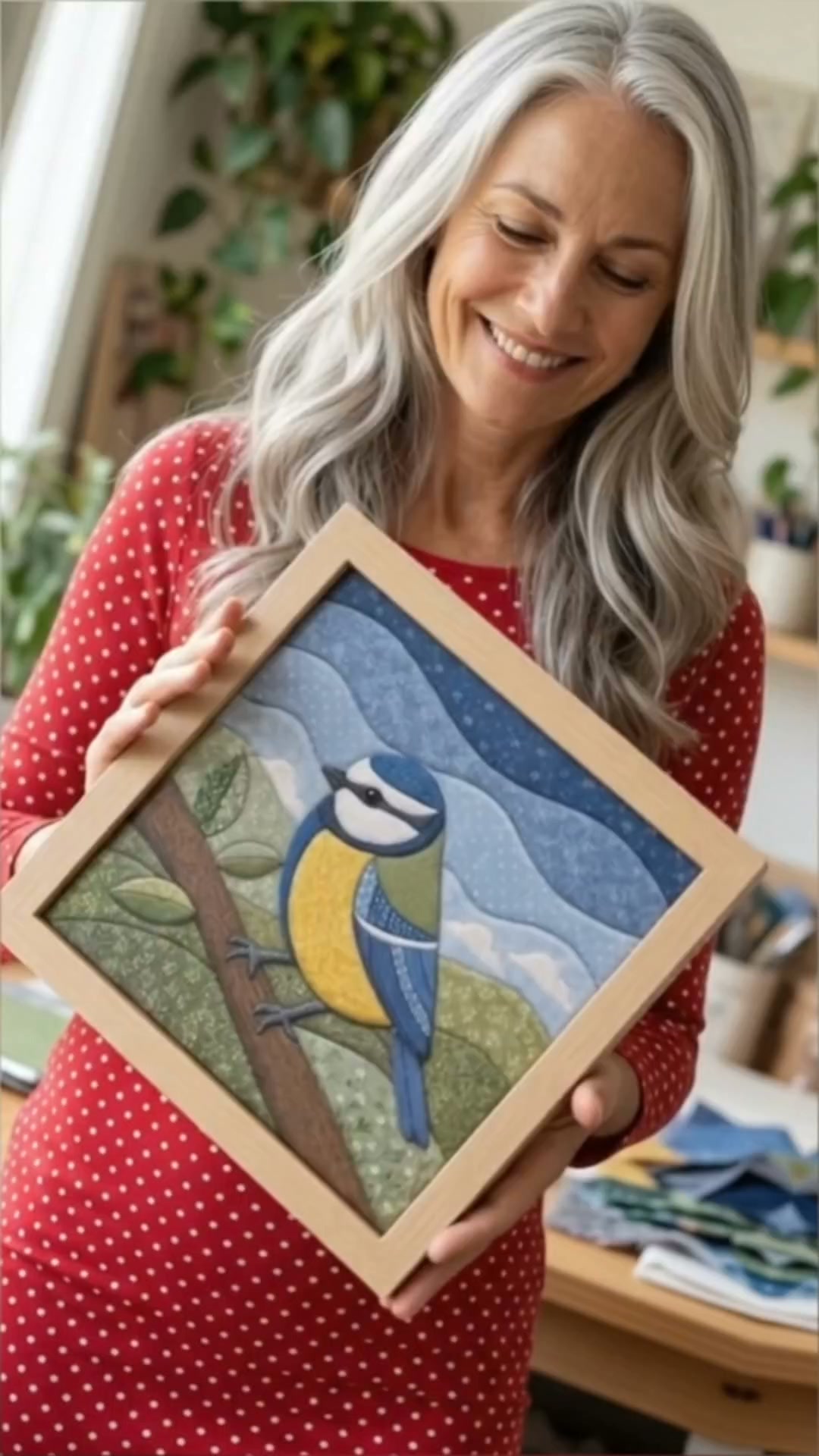 Turn fabric scraps into museum-quality wall art