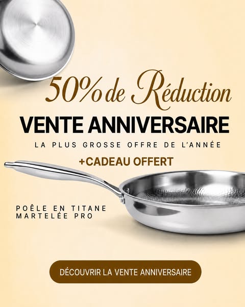La poêle qui cuisine sainement — sans aucun compromis