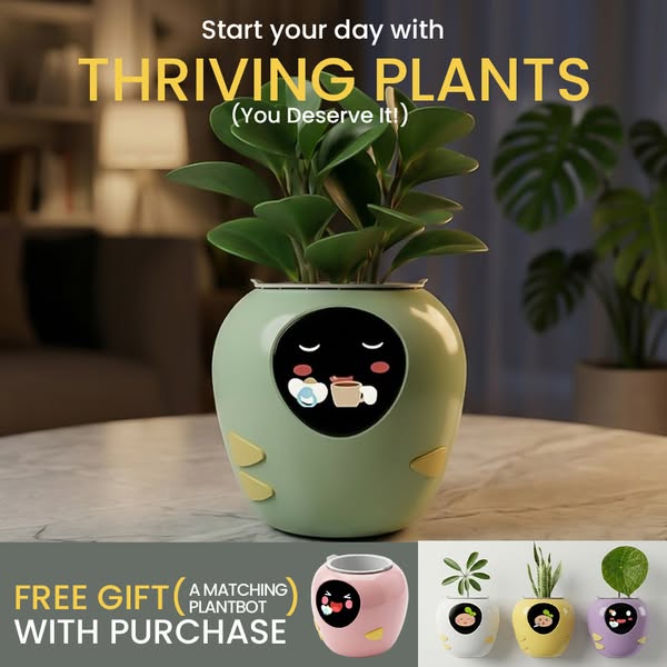 PlantBot, Smart Planter, Allow Your Plants Talk to You!