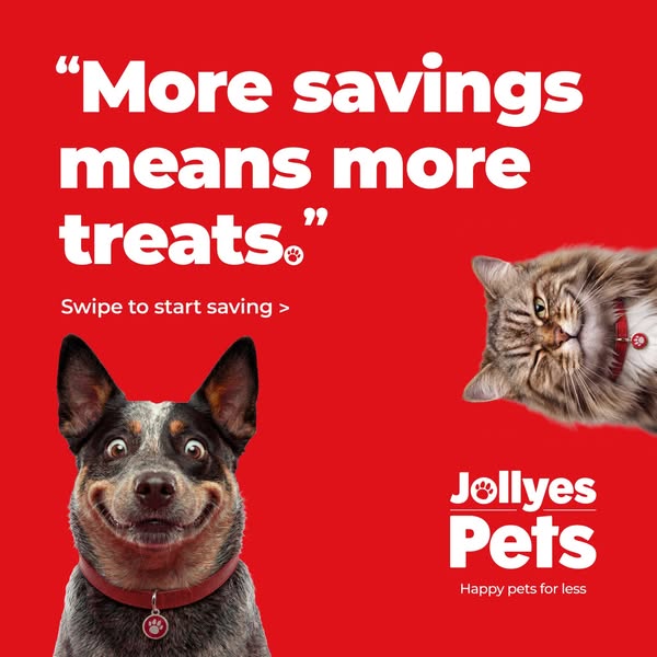 Lower prices on pet essentials.