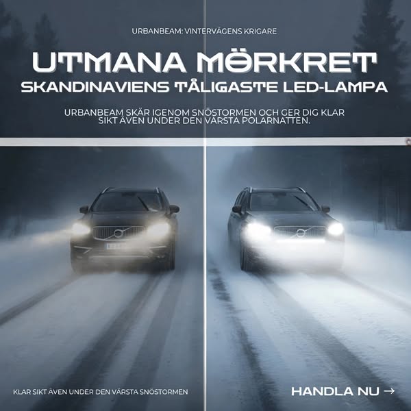 LED-ramp – mer ljus i mörker