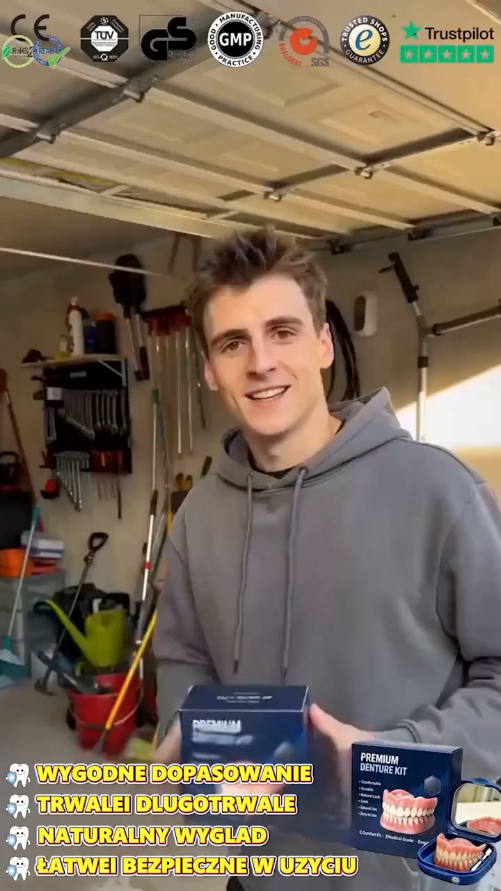 Zamiast 8000 zł u dentysty... Założyłam to w 3 minuty w domu!