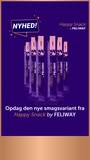 Endelig! Happy Snack fås nu også med laks
