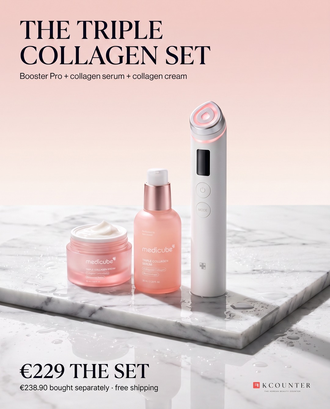 Booster Pro Triple Collagen Set — €229