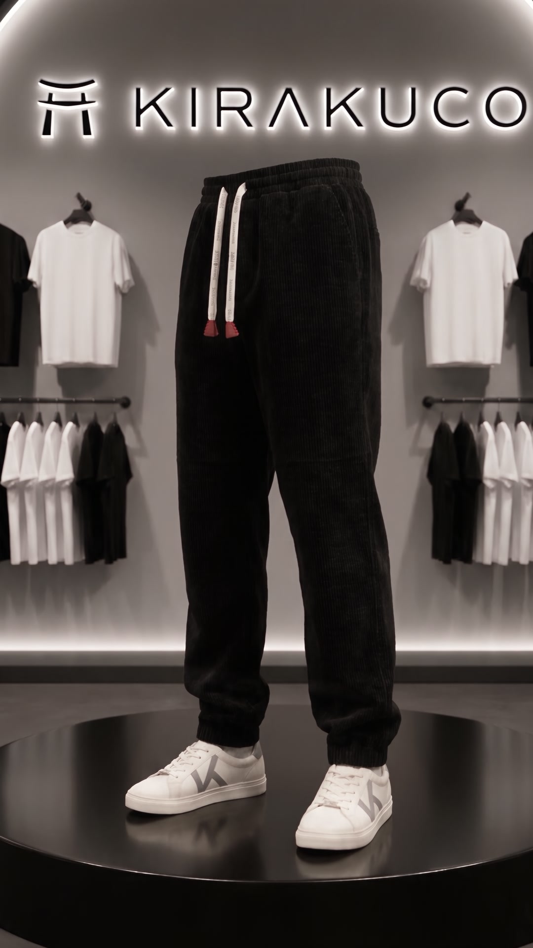 Hose aus Cord-Stoff