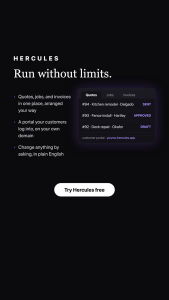 Describe it. Run it today.