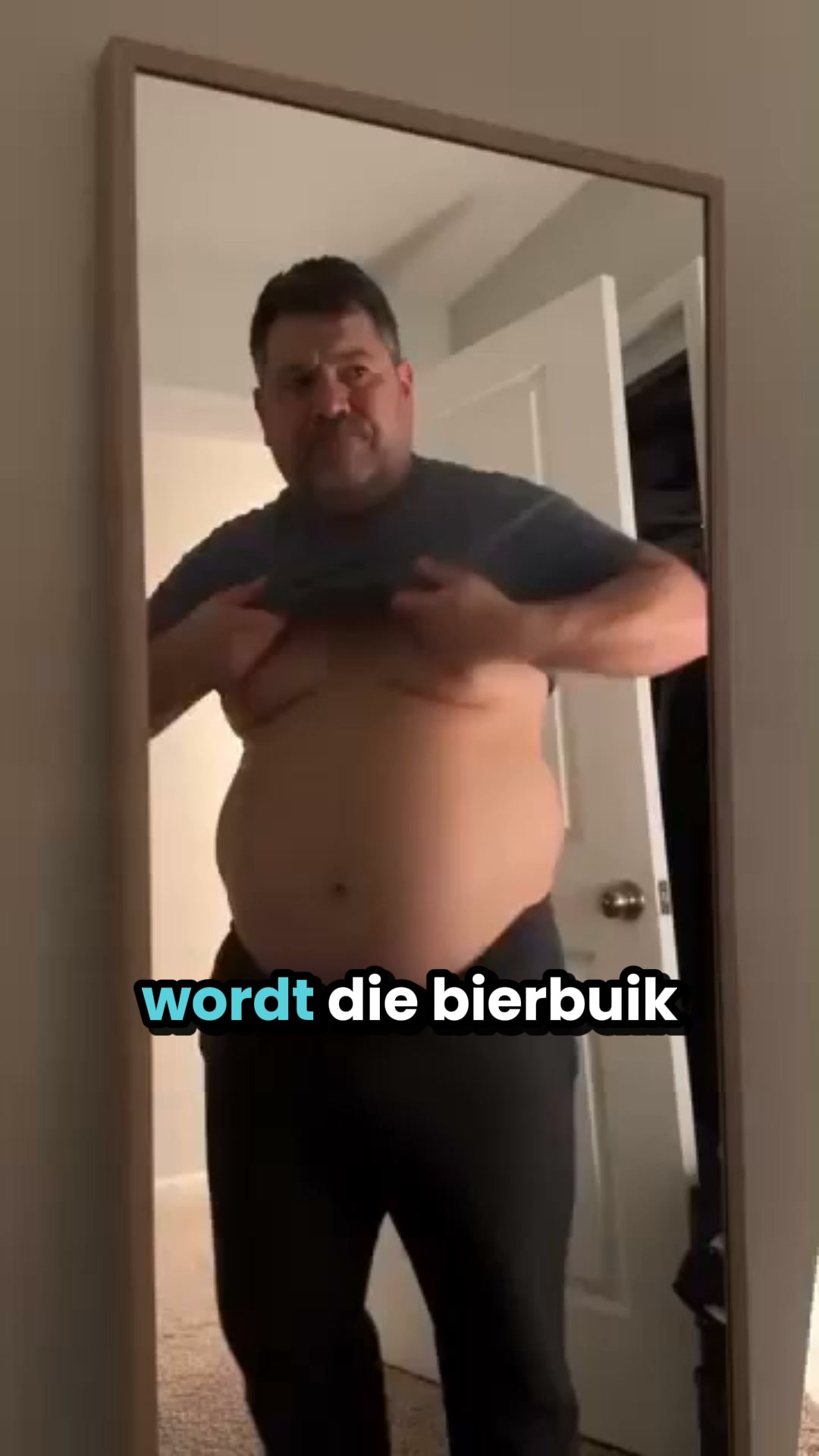 40+ en die bierbuik maar niet kwijt? Probeer dit
