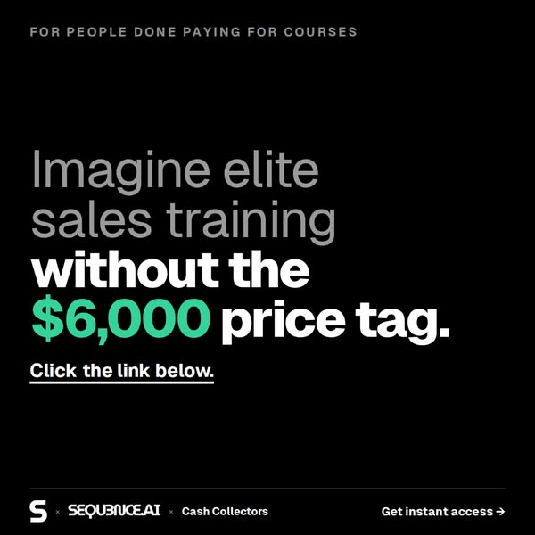 Learn to close. Pay $0 for it.