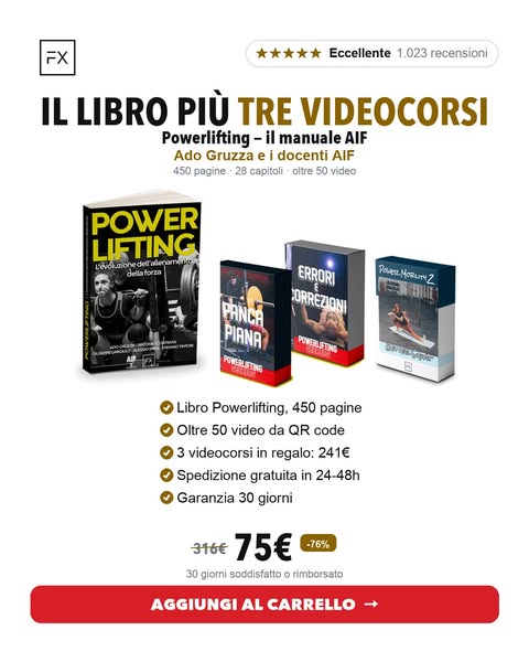 POWERLIFTING by AIF. Il manuale definitivo!
