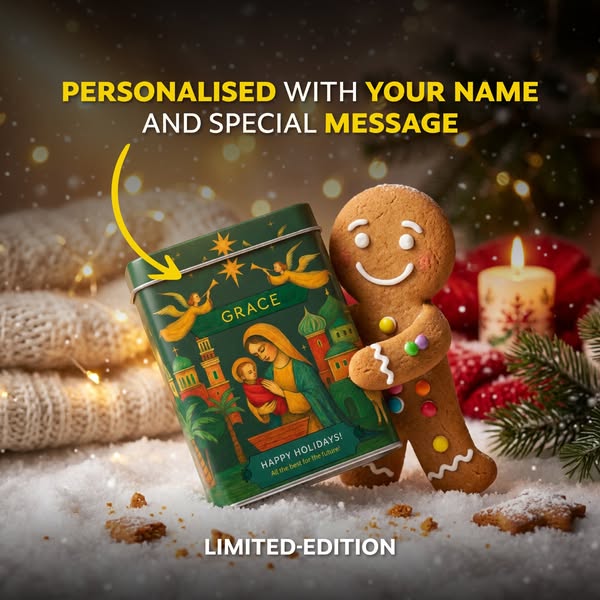 Their Name. Their Tin. Their Christmas.