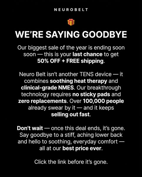 50% OFF Ends Today + 4 GIFTS FREE
