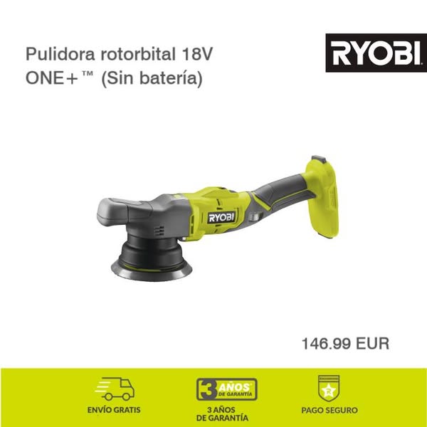 Pulidora rotorbital 18V ONE+™ (Sin batería)
