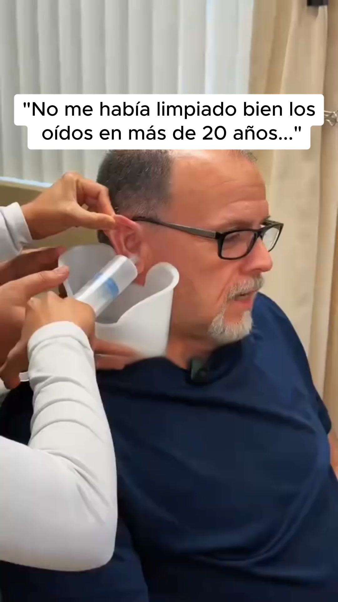 Deja de empujar el cerumen hacia dentro