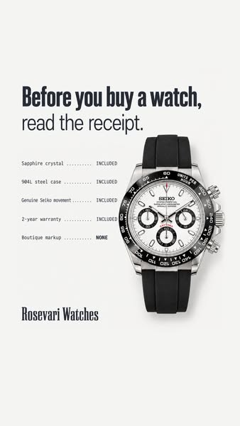 Paying for the watch. Not the name.