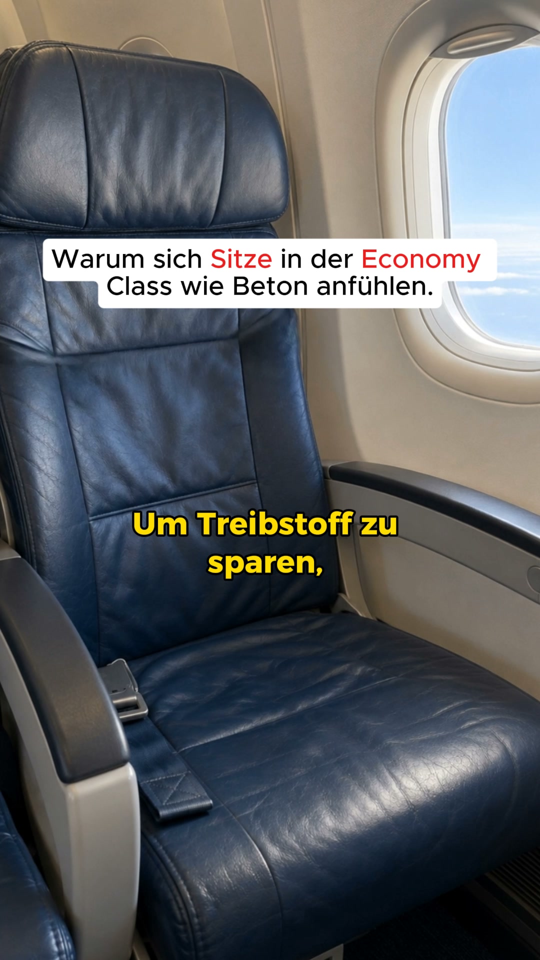 Beuge Schmerzen auf Flugreisen vor