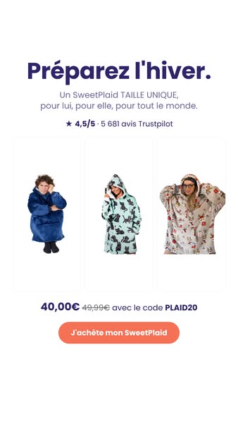 20% avec le code PLAID20