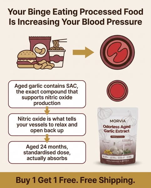 Buy 1 Get 1 Free: Aged Garlic Blood Flow Support
