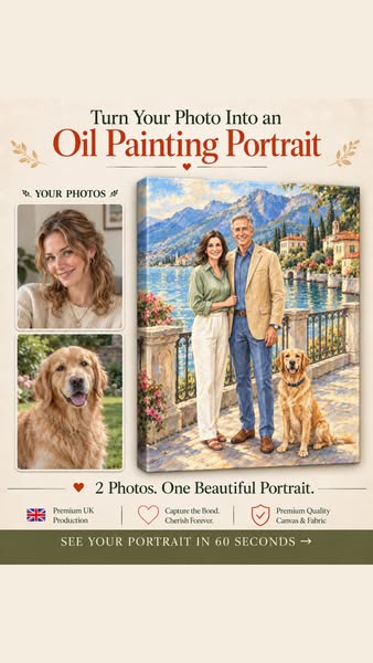 Turn Your Photos Into a Oil paint Style Portrait