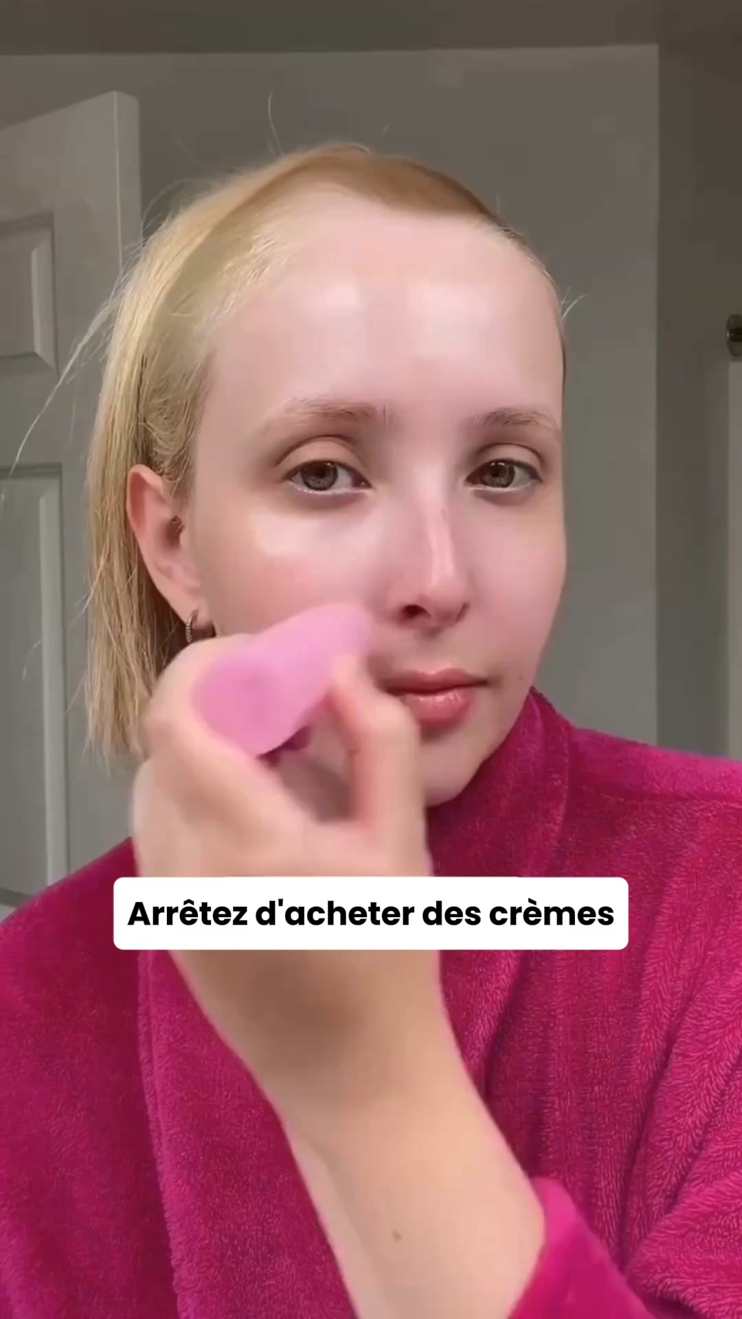 Réveillez-vous avec un visage qui paraît à nouveau repulpé et revitalisé