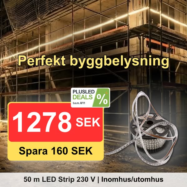 PlusLED-erbjudanden | Stort utförsäljning