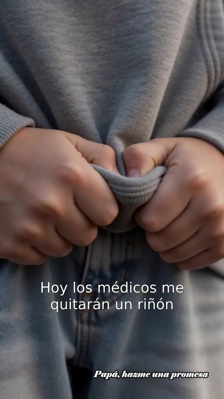 Papá, hazme una promesa