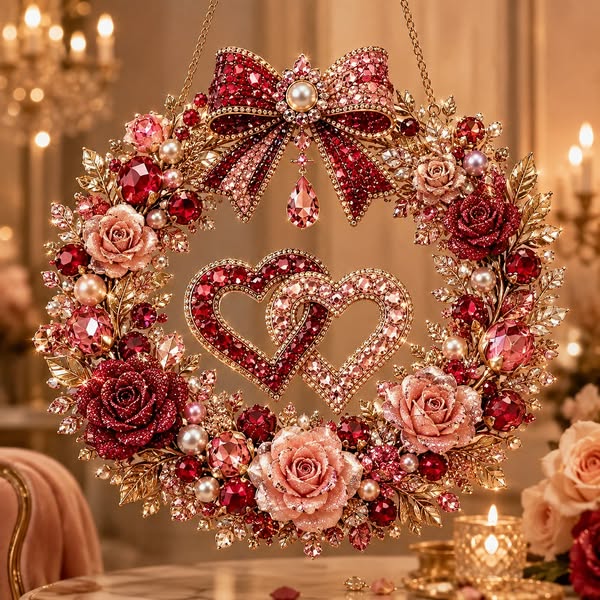 DIY Pearl Diamond Art Ready to Hang