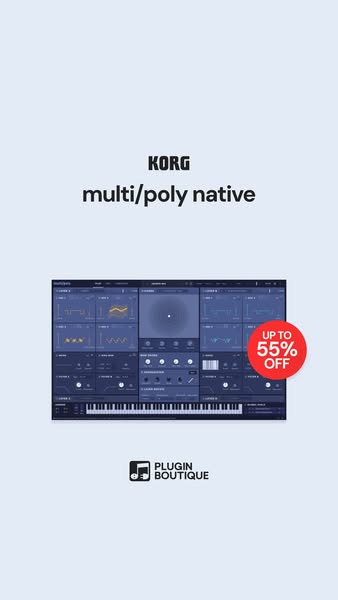 KORG multi/poly native Synth Month Sale