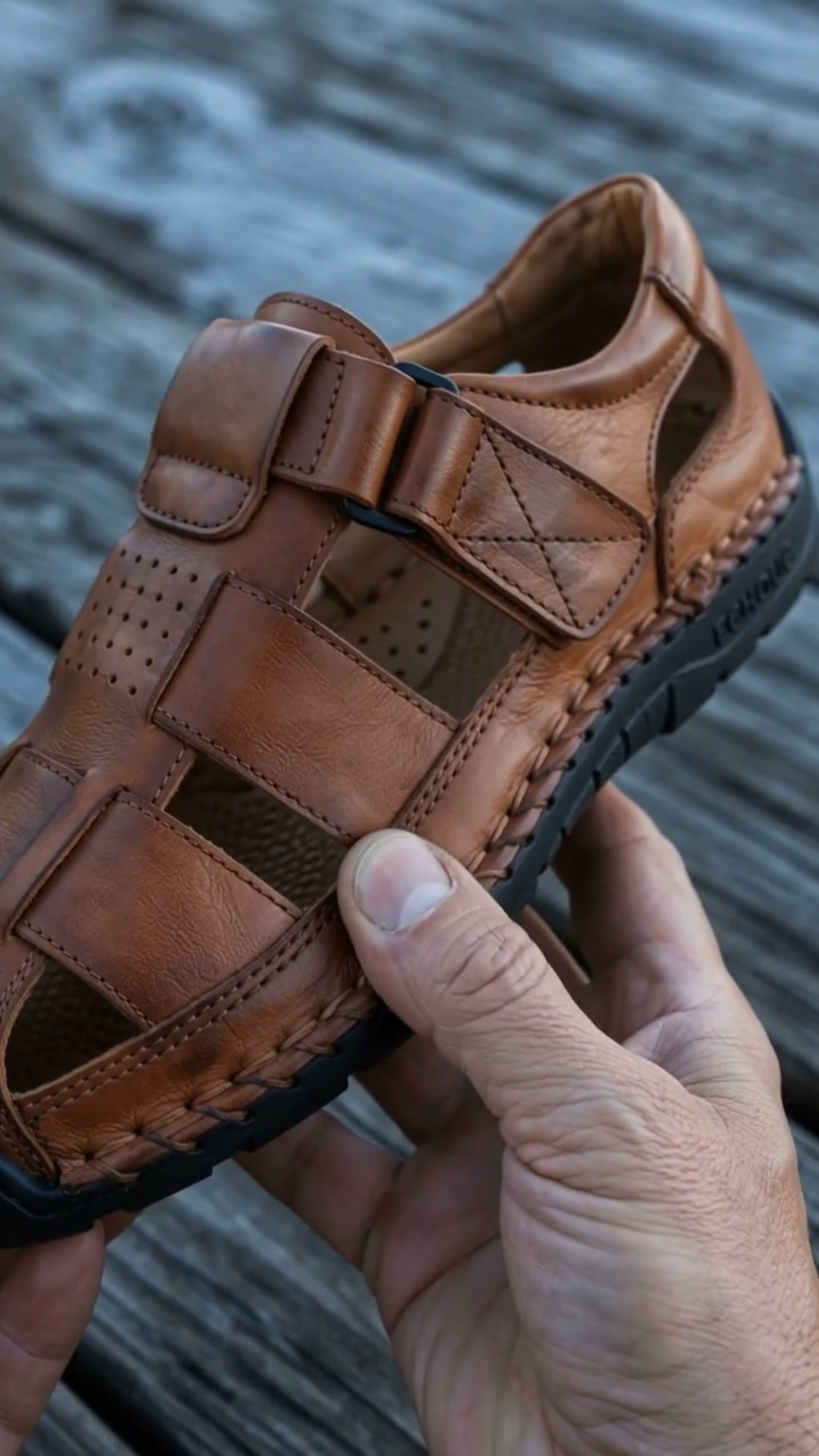 Salerno Fisherman Sandal — A Proper Shoe That Feels Like a Sandal