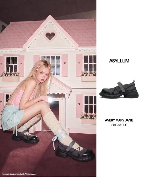 Mary Jane Sneakers | Wide Toe Comfort Shoes – Asyllum