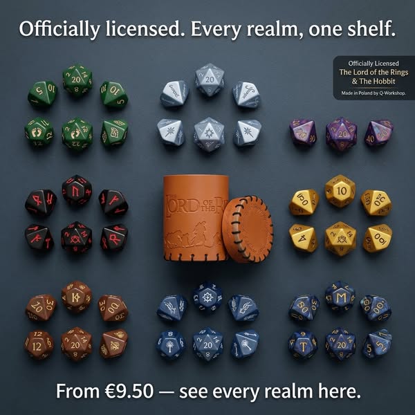 GM's Secret: Official LOTR Dice
