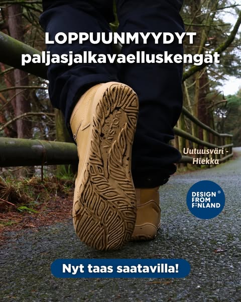 Vaistoa Uoma 2.0 | Vedenpitävät Paljasjalkavaelluskengät – Kipukauppa.com