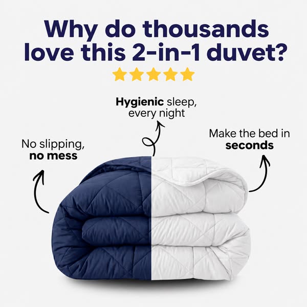 The 2-in-1 duvet