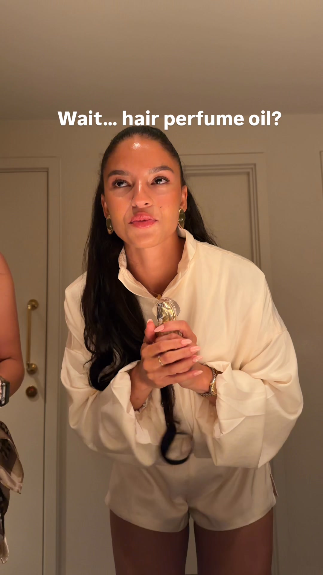Hair perfume oil. Yes, it’s a thing.