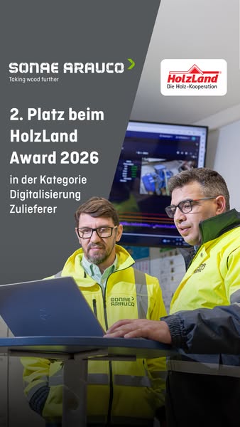 2. Platz beim Holzland award 2026