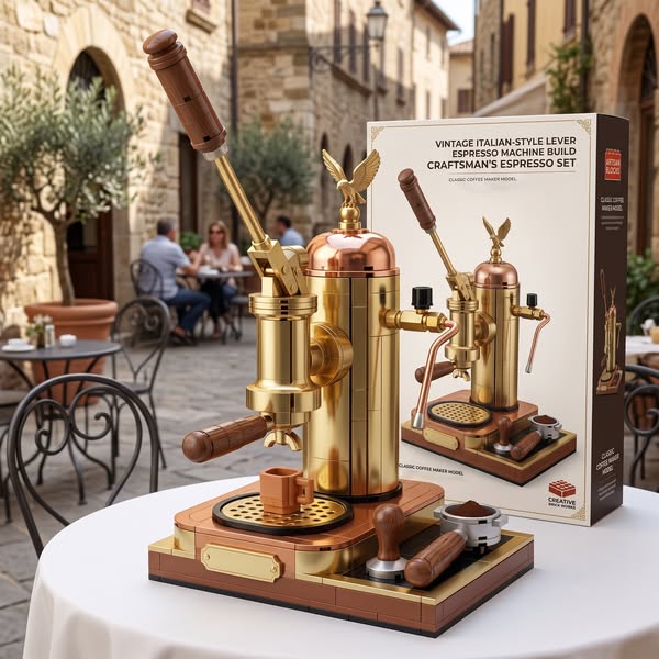 Classic Coffee Machine Collector's Edition Building Blocks
