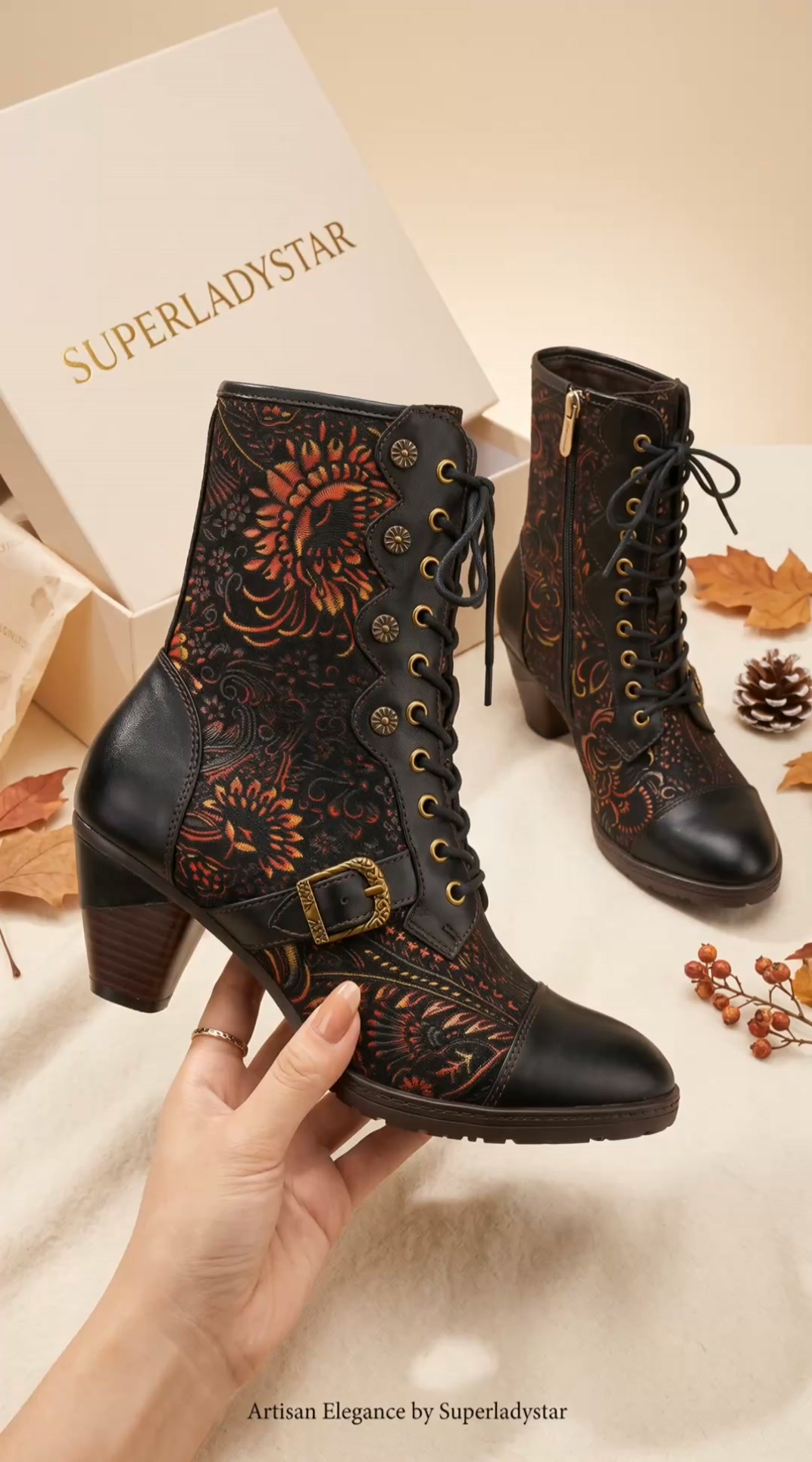 Casual Retro Leather Boots Knee High Boots