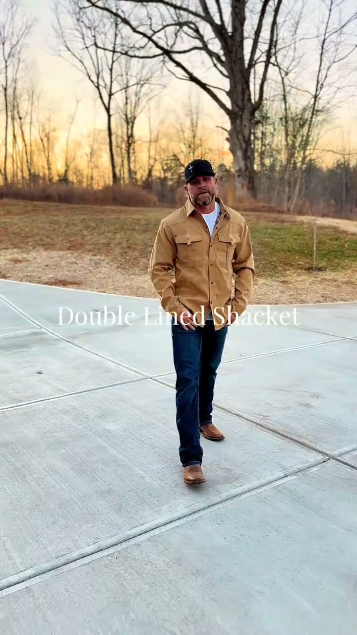 Flannel-Lined Shirt Jacket | Free Shipping