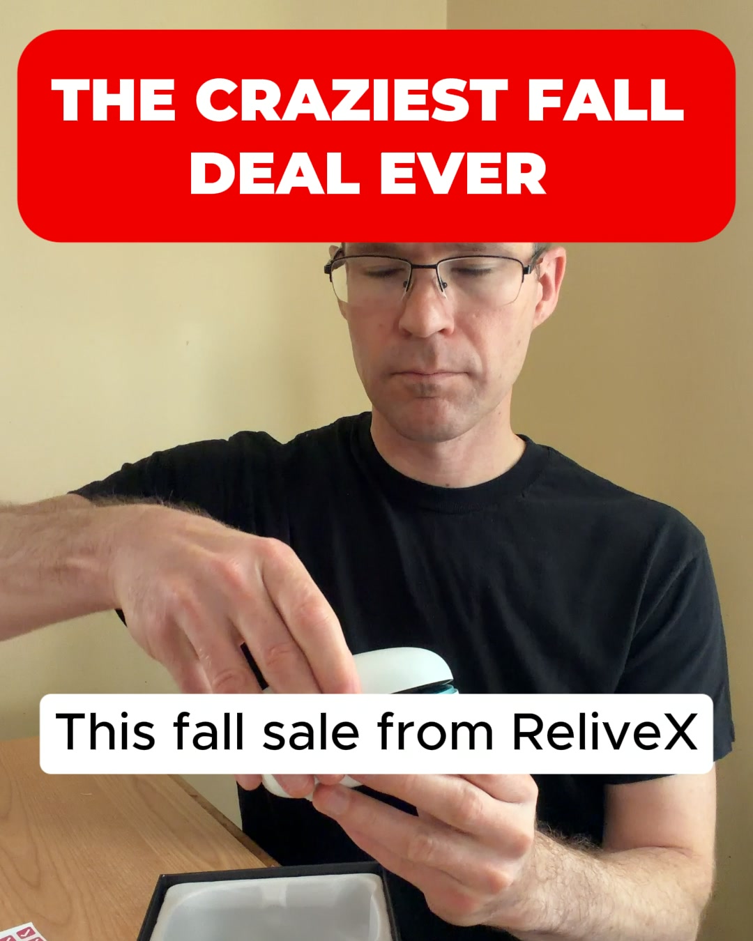 Fall Sale on ReliveX at 50% off before it's gone!