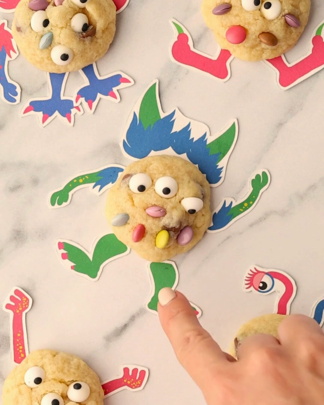 Monster cookiesbaking kits from Craft & Crumb